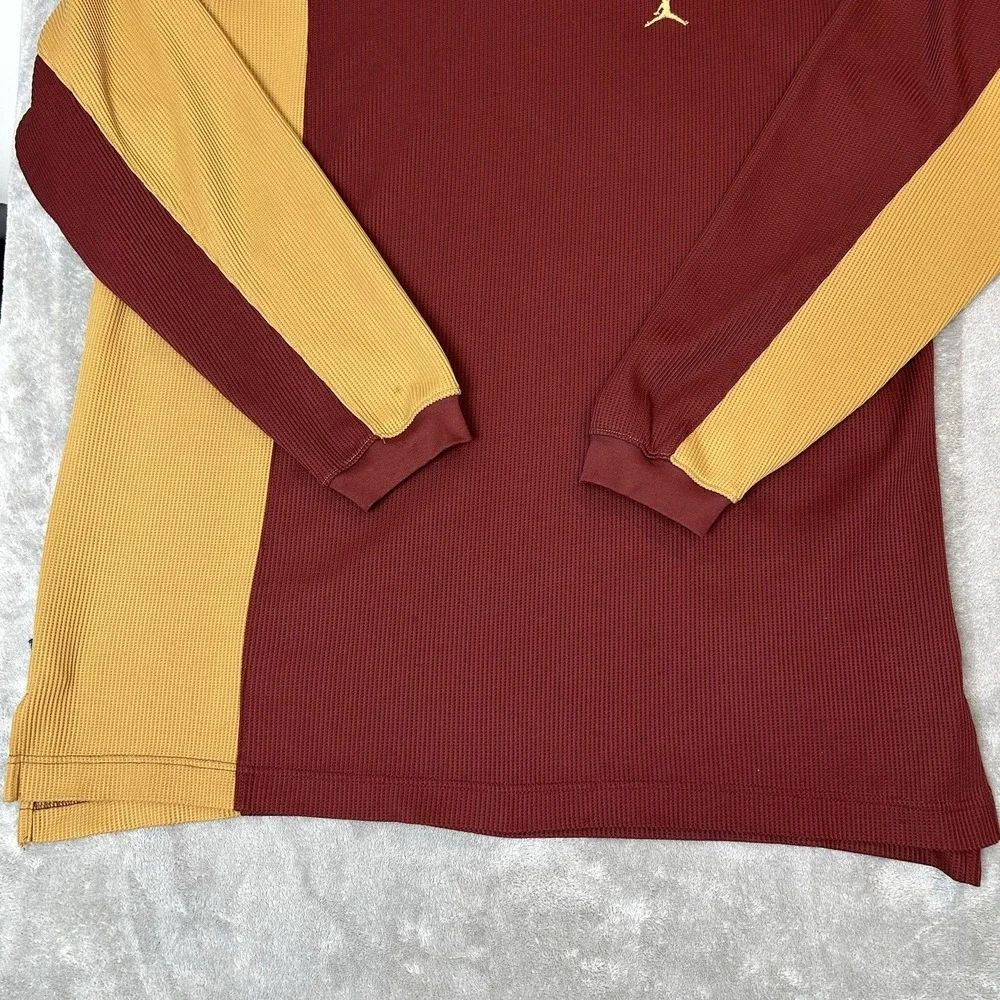 Air‎ JORDAN Colorblock Crewneck Long Sleeves VTG 90s Basketball NBA Men's Sz 2XL